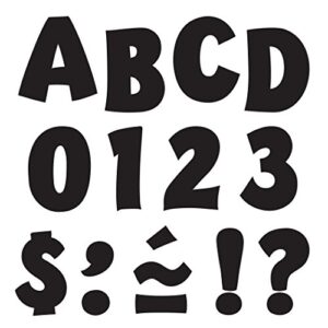 trend enterprises, inc. black 2″ playful uppercase ready letters