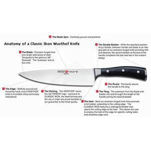 Wüsthof Classic IKON 5" Hollow Edge Santoku Knife