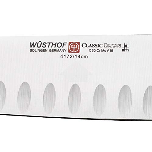 Wüsthof Classic IKON 5" Hollow Edge Santoku Knife