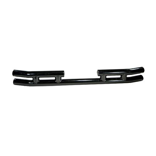 Rugged Ridge Dual Tube Bumper, Rear | Mid-Width, Steel, Black | 11570.03 | Fits 1987-2006 Jeep Wrangler YJ/TJ