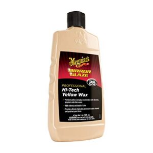 Meguiar's M2616 Mirror Glaze Hi-Tech Yellow Wax - 16 Oz Container