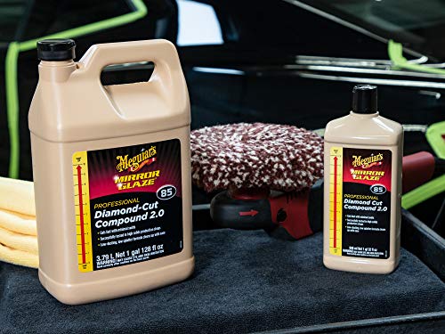 Meguiar's M8532 Mirror Glaze Diamond Cut Compound 2.0 - 32 Oz Bottle