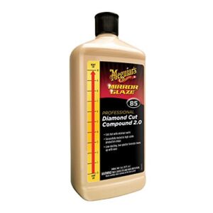 Meguiar's M8532 Mirror Glaze Diamond Cut Compound 2.0 - 32 Oz Bottle