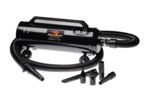 metro vac mb-3cd air force master blaster 8-hp car & motorcycle dryer – auto detailing