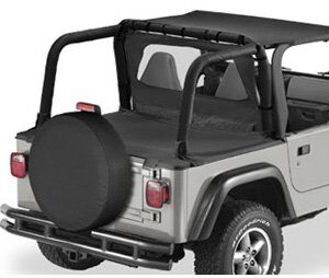 Bestop 9002015 Duster Deck Cover for 1997-2002 Wrangler