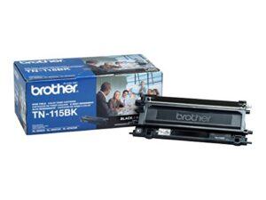 brother tn115bk high yield black toner cartridge – retail packaging