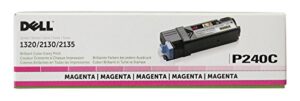 dell p240c 1320c 2130 2135 toner cartridge (magenta) in retail packaging