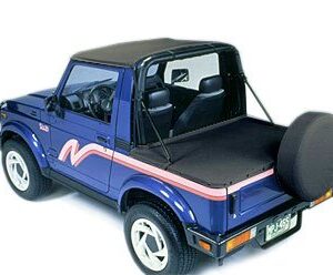 Bestop 9000615 Black Denim Duster Deck Cover for Suzuki Samurai