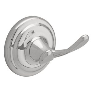 Franklin Brass 127730 Jamestown Bath Hardware Accessory Double Robe Hook, Polished Chrome