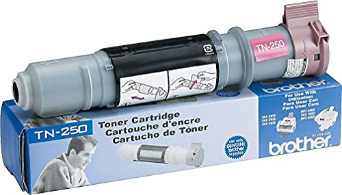 Brother TN-250 DCP-1000 FAX-2850 8070 9070 MFC-4800 6800 9030 9070 9160 PPF-2800 2900 3800 Toner Cartridge (Black) in Retail Packaging