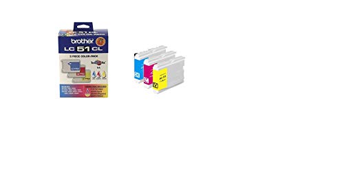 Brother LC-51 Color Ink Cartridge Multipack, Brother LC513PKS