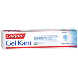 colgate gel-kam gel, mint, 4.3 oz