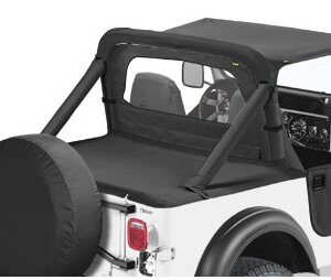 Bestop 8000715 Sport Bar Cover for 1980-2016 CJ5, CJ7, and Wrangler