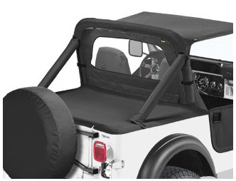 Bestop 8000715 Sport Bar Cover for 1980-2016 CJ5, CJ7, and Wrangler