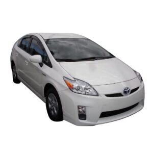 Auto Ventshade [AVS] Ventvisor / Rain Guards | Outside Mount, Smoke Color, 4 pc | 94422 | Fits 2006 - 2010 Hyundai Accent Sedan