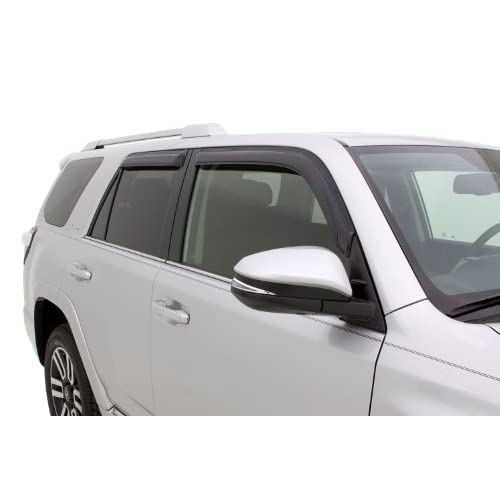 Auto Ventshade [AVS] Low Profile Ventvisor / Rain Guards | Smoke Color, 6 pc | 896002 | Fits 2009 - 2014 Nissan Murano