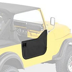 Bestop 5302801 Black Lower Fabric Half Doors for 1976-1986 CJ7/CJ8