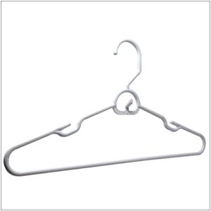 merrick plastic attachable hangers, 6-count white