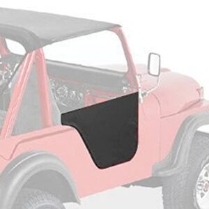 Bestop 5302501 Black Lower Fabric Half Doors for 1955-1975 M38A1/CJ5/CJ6