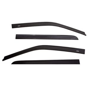 Auto Ventshade [AVS] Low Profile Ventvisor / Rain Guards | Smoke Color, 4 pc | 894006 | Fits 1999 - 2005 BMW 325I/325XI/328XI/330I/330XI