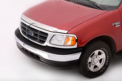 Auto Ventshade [AVS] Aeroskin Chrome Hood Protector | Low Profile, Chrome, 1 pc | 622012 | Fits 1997 - 2003 Ford F-150