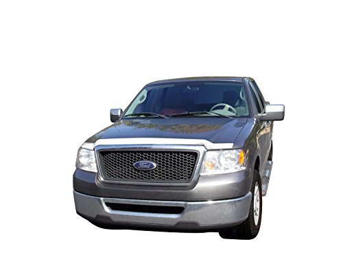 Auto Ventshade [AVS] Aeroskin Chrome Hood Protector | Low Profile, Chrome, 1 pc | 622009 | Fits 2004 - 2008 Ford F-150