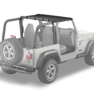 Bestop 5253235 Black Diamond Safari-Style Bikini Top For 2003-2006 Wrangler (Except Unlimited)