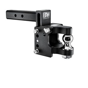 b&w trailer hitches pintle tow & stow – fits 2″ receiver, 2″ ball, 8.5″ drop – ts10055