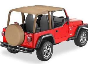 Bestop 5253037 Spice Safari-Style Bikini Top for 1997-2002 Wrangler