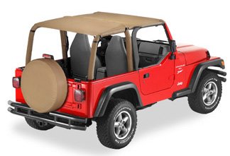 Bestop 5253037 Spice Safari-Style Bikini Top for 1997-2002 Wrangler