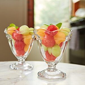 Anchor Hocking 4.5-Ounce Footed Sherbet Bowls, Set of 12 -