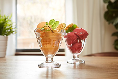 Anchor Hocking 4.5-Ounce Footed Sherbet Bowls, Set of 12 -