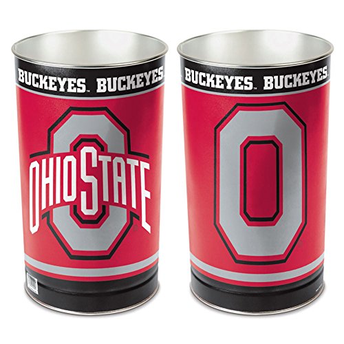 NCAA Ohio State Buckeyes Tapered Wastebasket