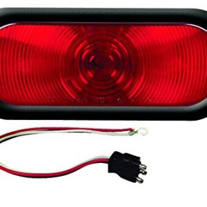 Optronics ST70RK 6" Oval Stop/Turn/Tail Light, Red