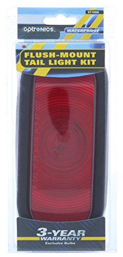 Optronics ST70RK 6" Oval Stop/Turn/Tail Light, Red