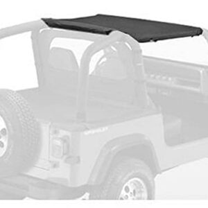 Bestop 5251915 Black Denim Targa-Style Strapless Bikini Top for 1992-1995 Wrangler