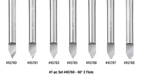 Amana Tool - 45771 Solid Carbide 30° Engraving 0.005 Tip Width x 1/4" Shank Sign