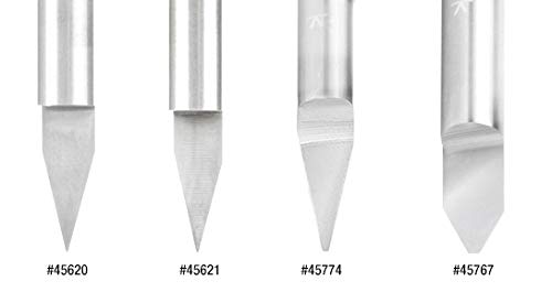 Amana Tool - 45771 Solid Carbide 30° Engraving 0.005 Tip Width x 1/4" Shank Sign