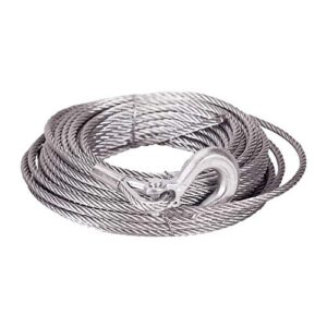 mile marker 19-50020c steel cable for winch, 3/8″ x 100′