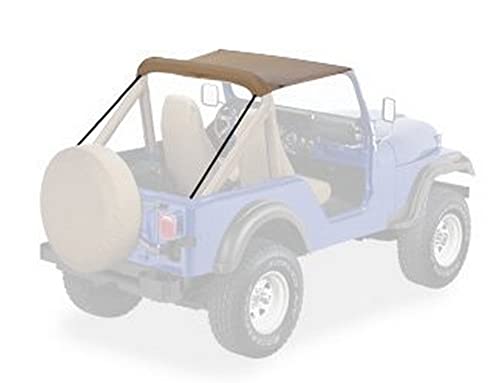 Bestop 5250704 Tan Traditional Bikini Top for 1976-1983 CJ5