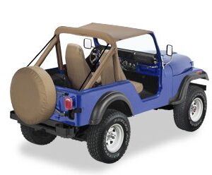 Bestop 5250704 Tan Traditional Bikini Top for 1976-1983 CJ5