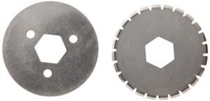 carl k-m31 replacement scoring/perforating set for the dc-210/220/238/2500, gray