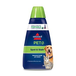 bissell 74r7 pet stain & odor portable machine formula, 32-ounce, fl oz