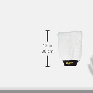 Meguiar's X3002 Microfiber Wash Mitt, Super-Thick Reusable Wash Mitt for Ultimate Finish