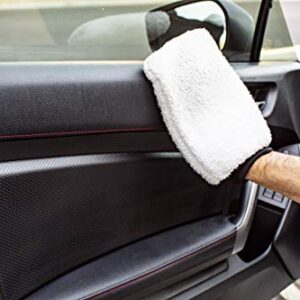 Meguiar's X3002 Microfiber Wash Mitt, Super-Thick Reusable Wash Mitt for Ultimate Finish