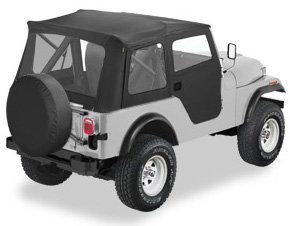 Bestop 5159701 Black Crush Supertop Classic for 1976-1983 Jeep CJ5