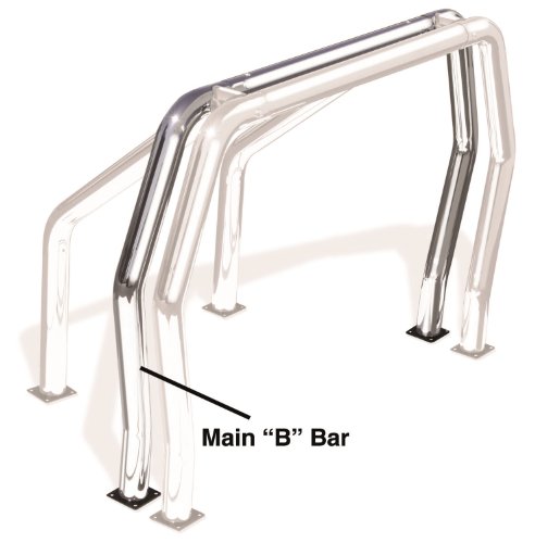 Go Rhino! 90002C Chrome Rear Main Bed Bar