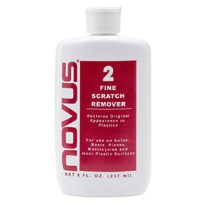 novus 7030 | fine scratch remover #2 | 8 ounce bottle