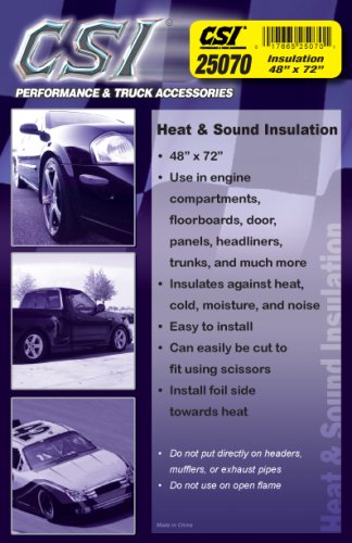 CSI 25070 Heat Shield Insulation: 4 ft x 6 ft