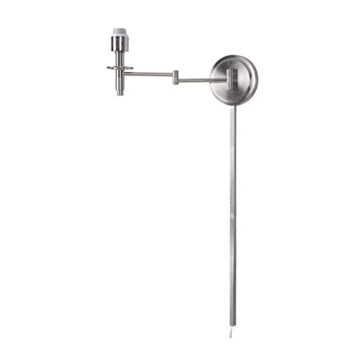 Kenroy Home 21011BS Sheppard Wall Swing Arms, Medium, Brushed Steel